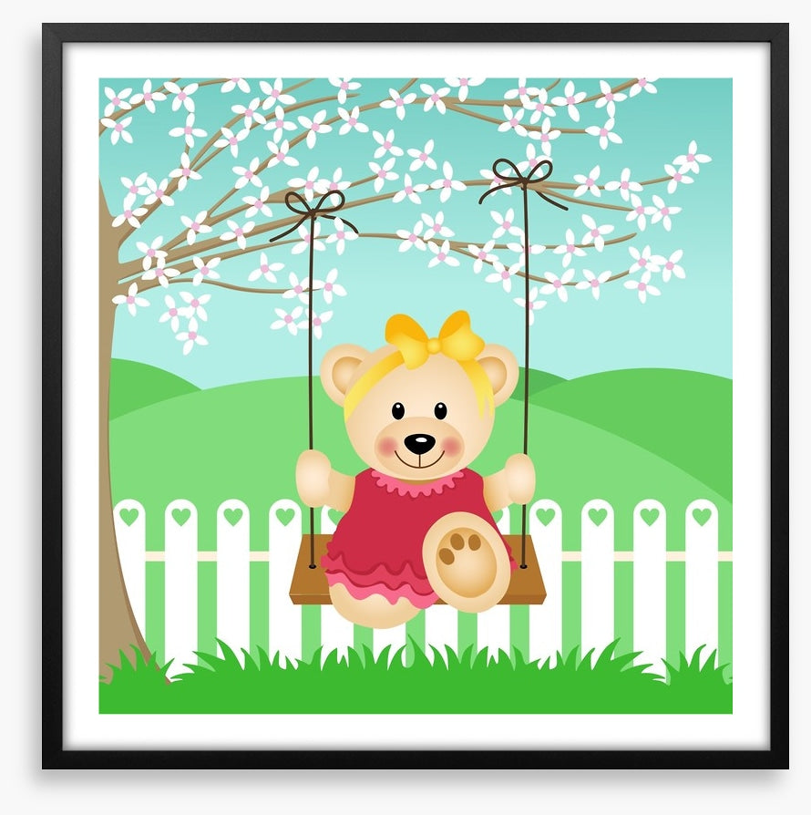 Teddy bear swing