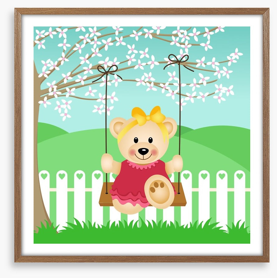 Teddy bear swing