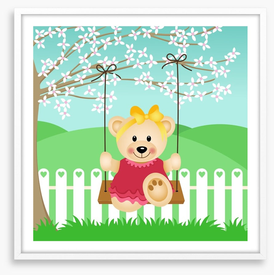 Teddy bear swing