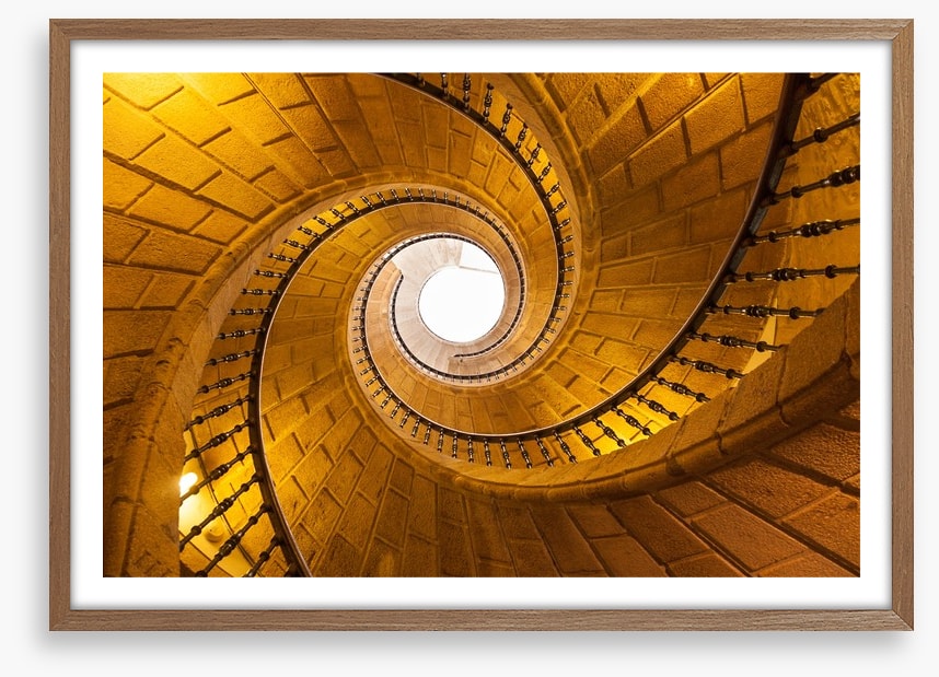 Spiral in stone
