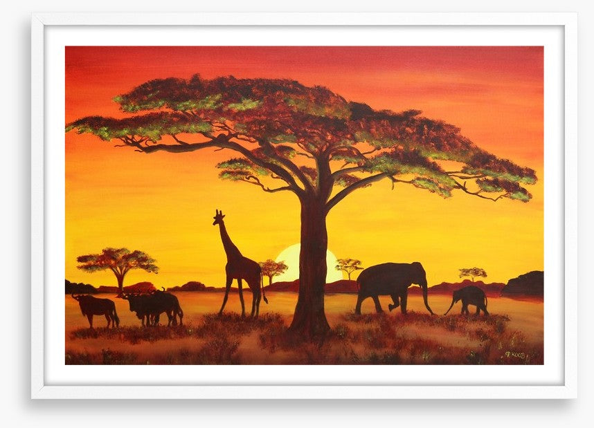 African sunset