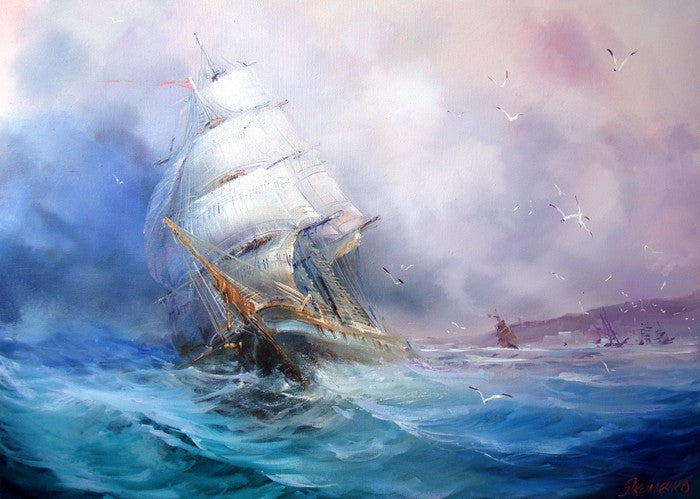 Caught in the tempest