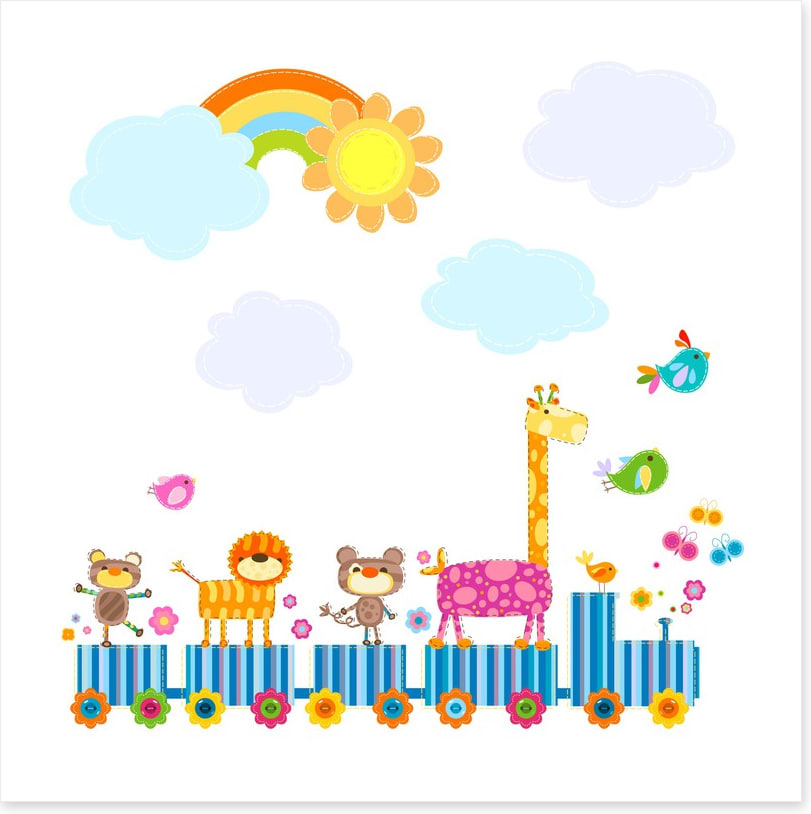 All aboard the zoo train