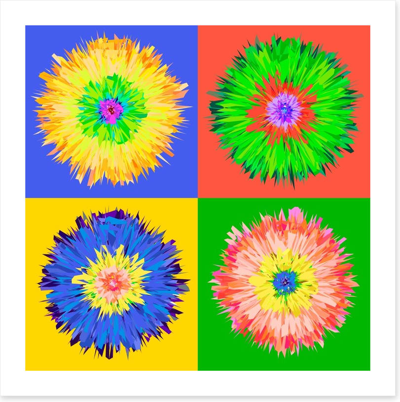 Funky flower
