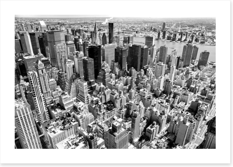 Manhattan rooftops, New York