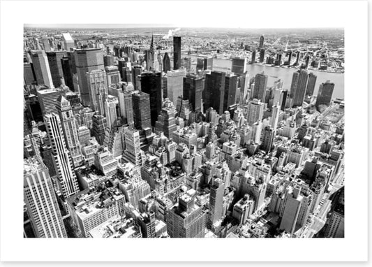 Manhattan rooftops, New York