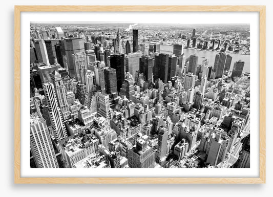 Manhattan rooftops, New York