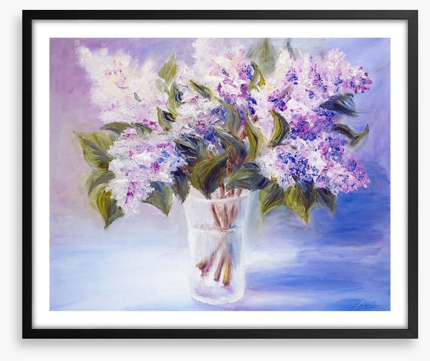 Lilacs in a vase