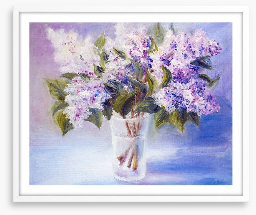 Lilacs in a vase
