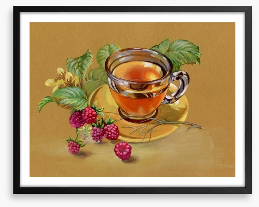 Raspberry tea