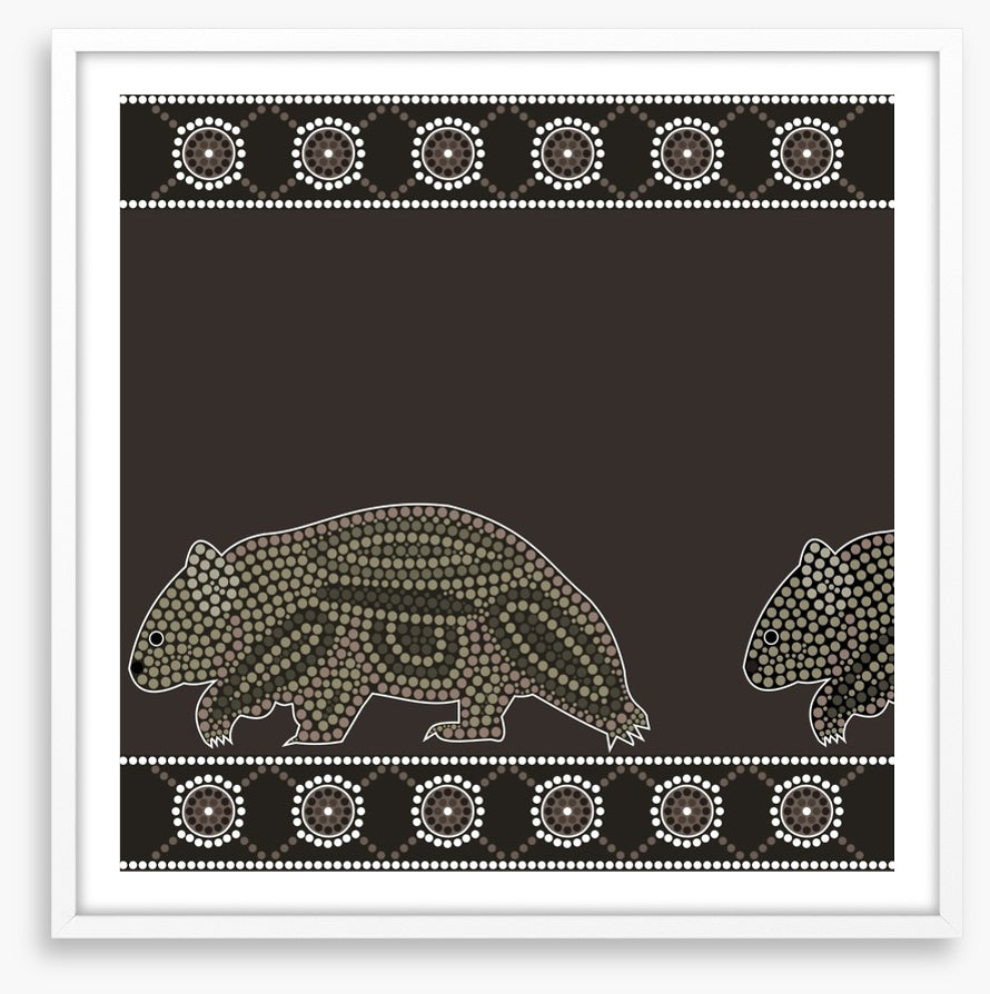 Wandering wombat
