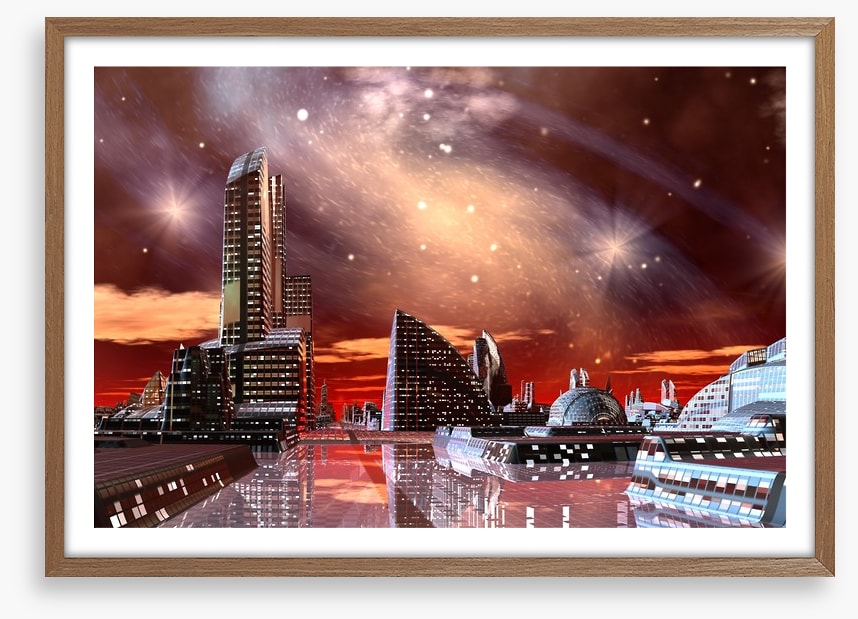 Starry sky plaza