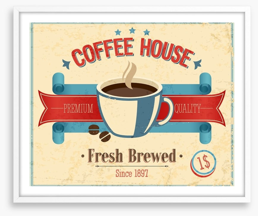 Vintage coffee house