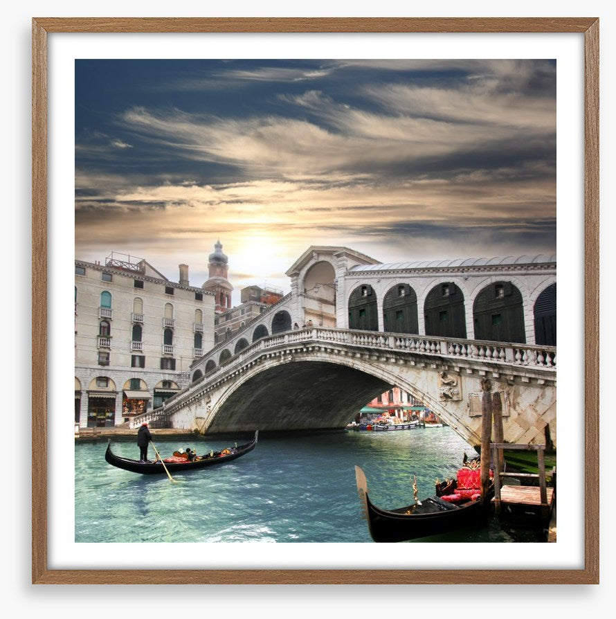 The Rialto bridge