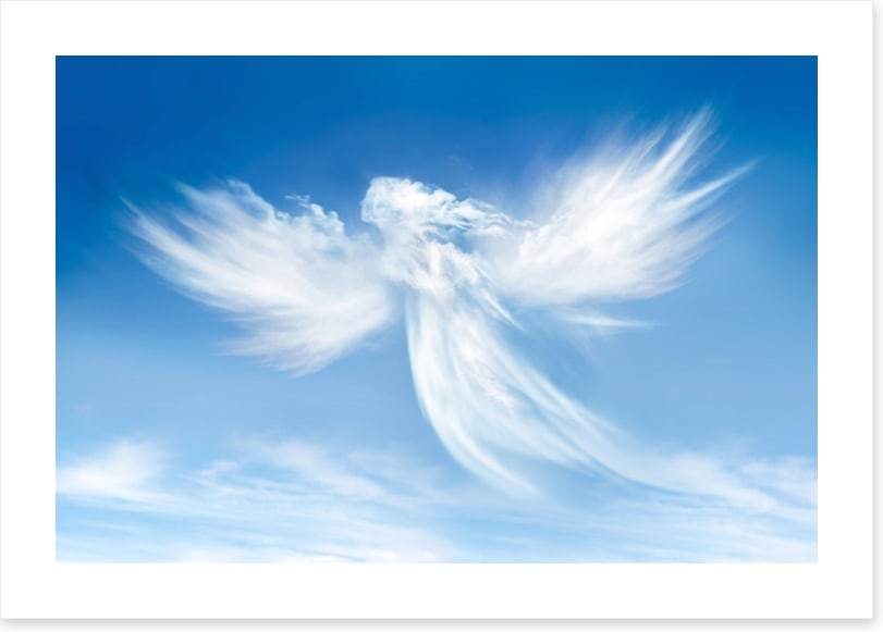 Angel of the clouds