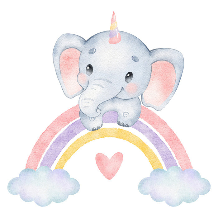 Elephant rainbow 1