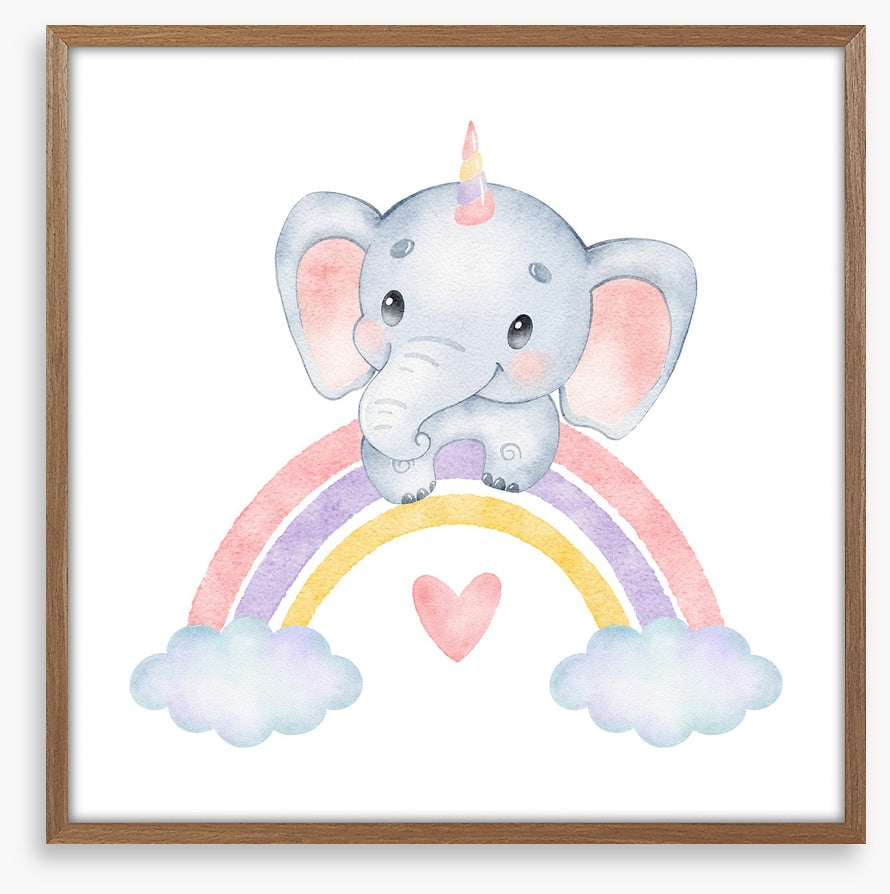Elephant rainbow 1