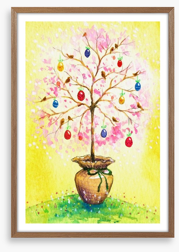 The easter egg tree