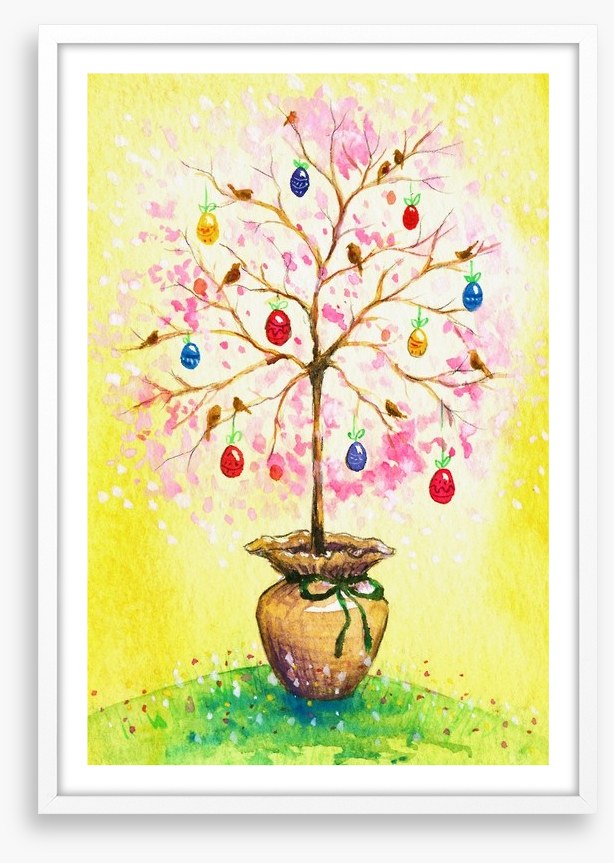 The easter egg tree