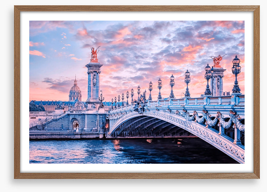 Pont Alexandre in pastel