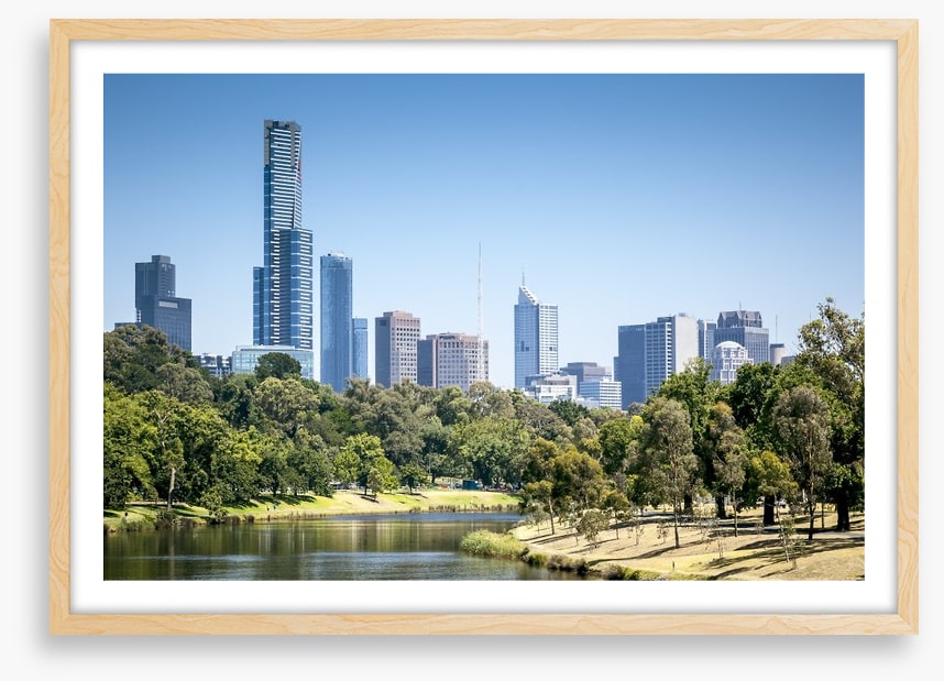The Yarra and the city