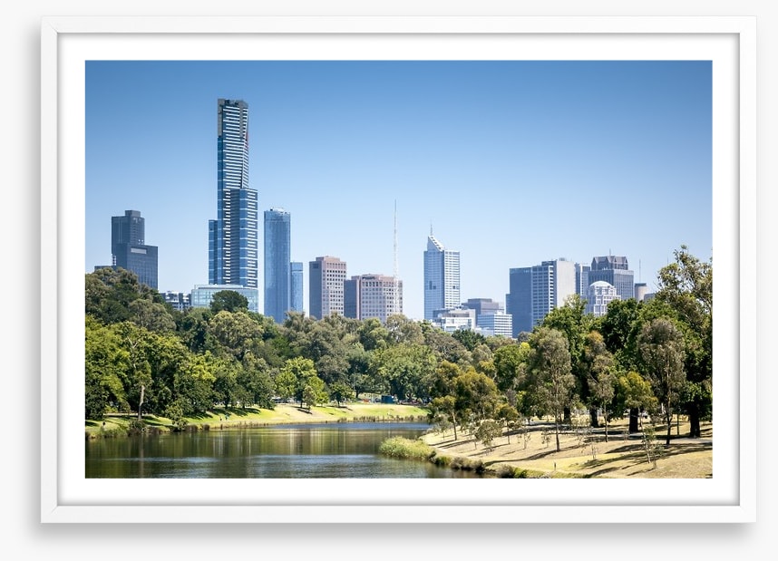 The Yarra and the city
