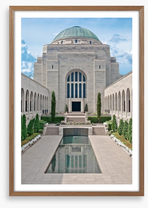 Peace at the war memorial