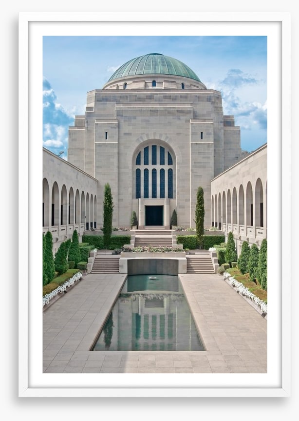 Peace at the war memorial