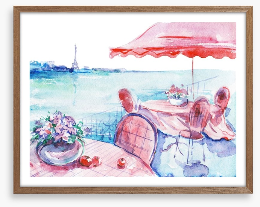 Cafe by the Seine
