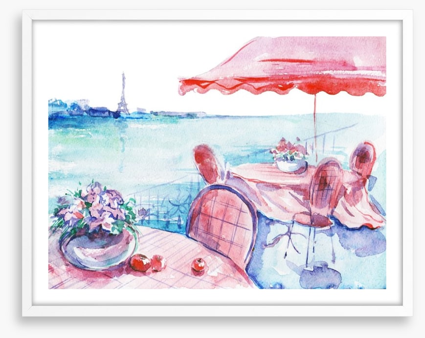 Cafe by the Seine
