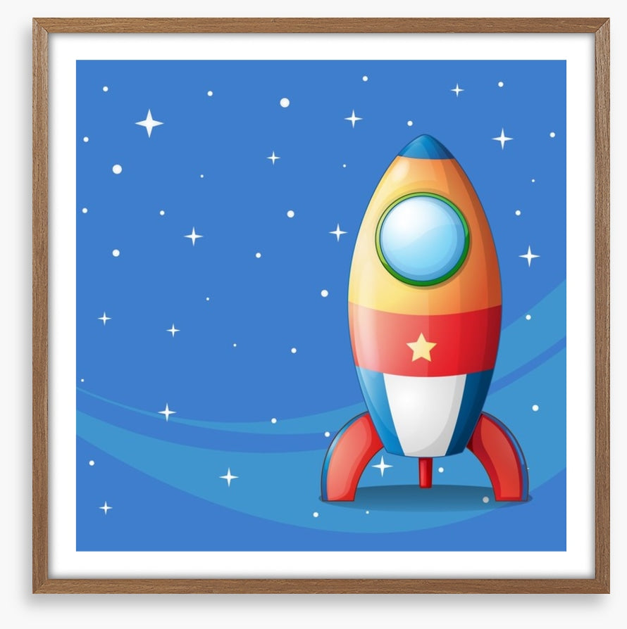 Spaceship in the stars