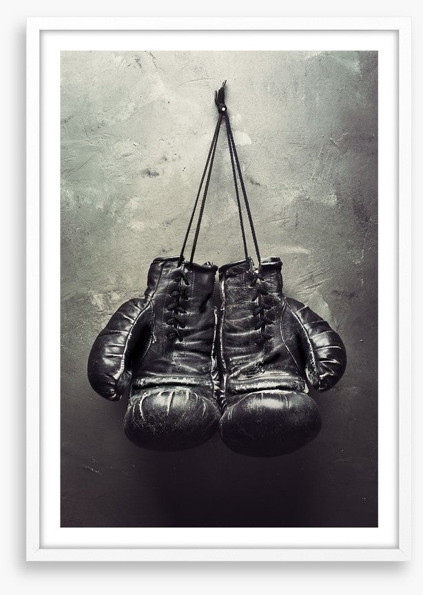 Hanging up the gloves