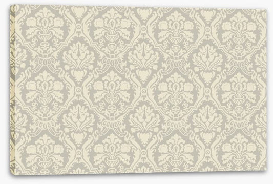 Creme floral muster