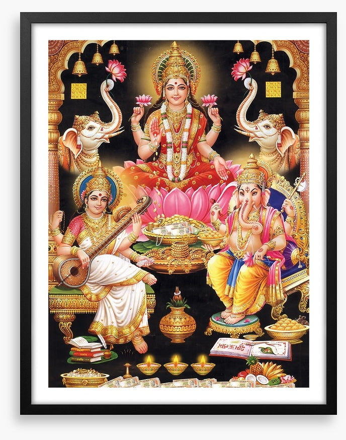 Indian goddess Maa Lakshi