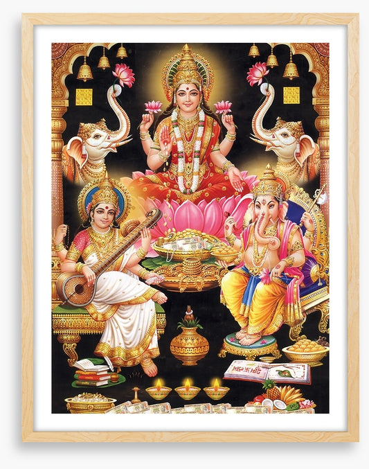 Indian goddess Maa Lakshi