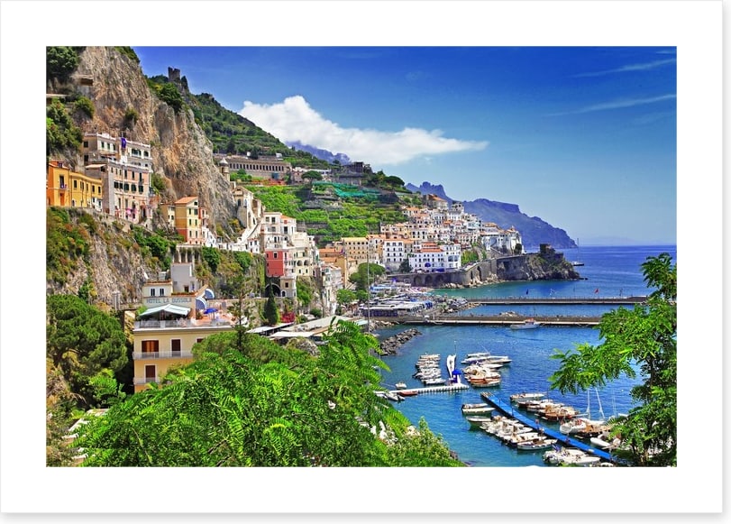 The Amalfi coast, Italy