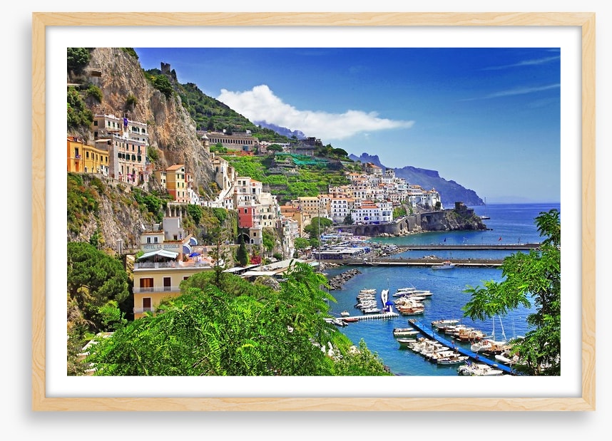The Amalfi coast, Italy