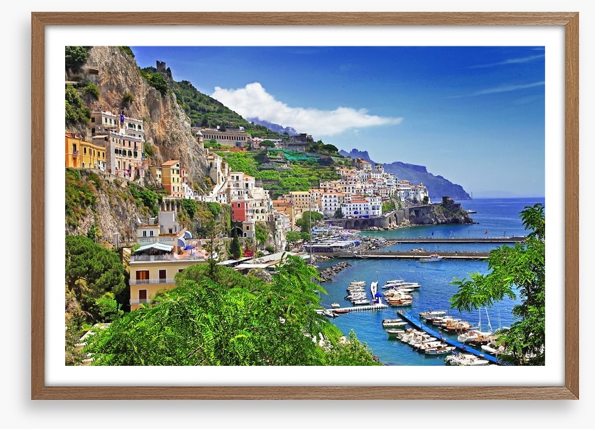 The Amalfi coast, Italy