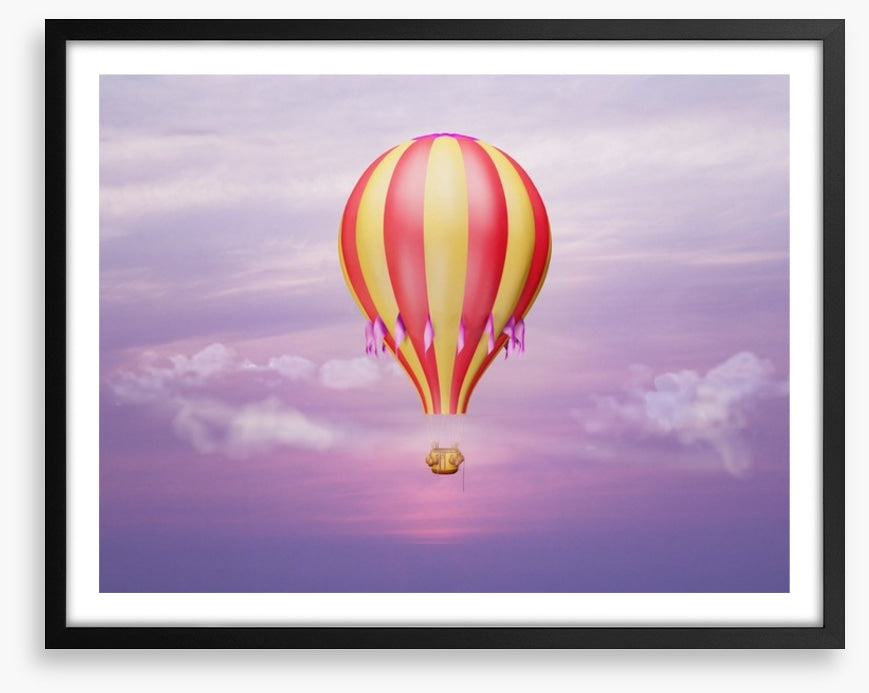 Purple sky balloon