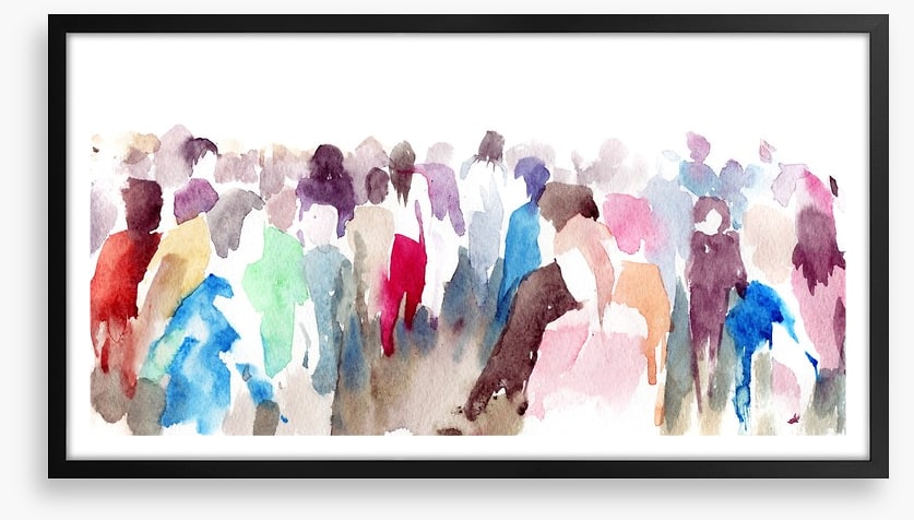 The crowd