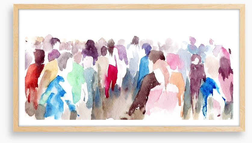 The crowd