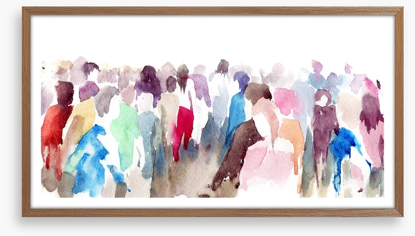 The crowd