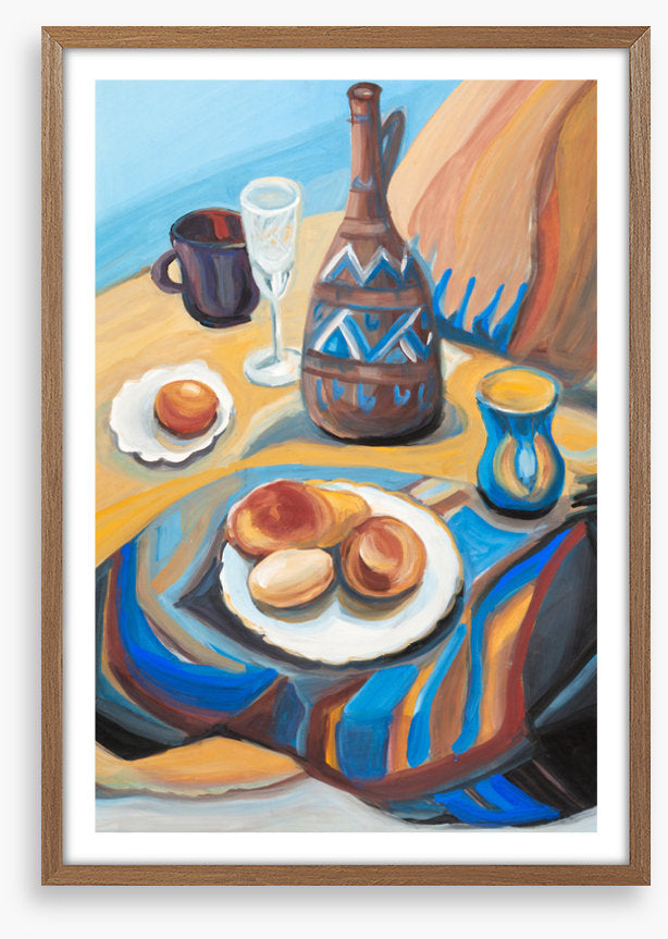 Breakfast on the beach