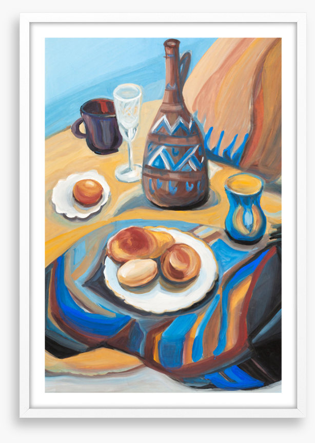 Breakfast on the beach