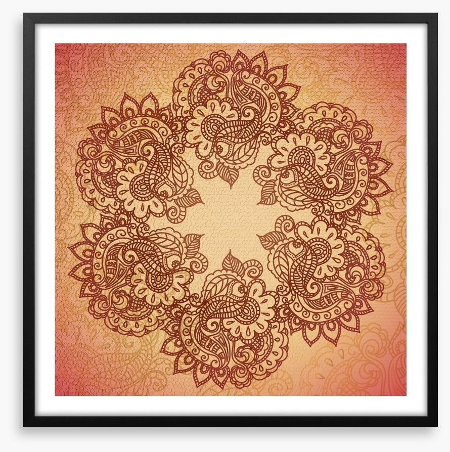 Mehndi mandala
