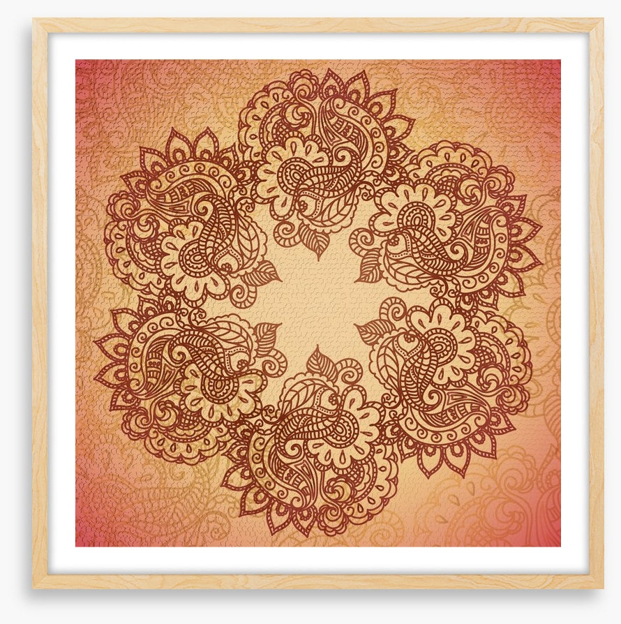 Mehndi mandala