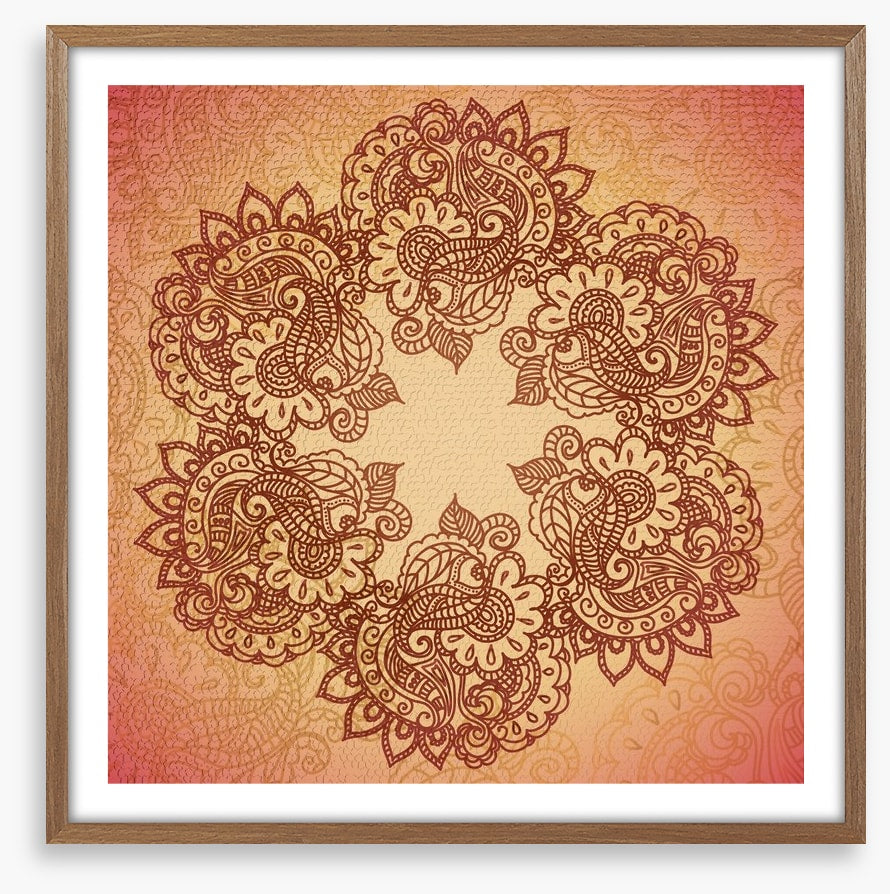 Mehndi mandala