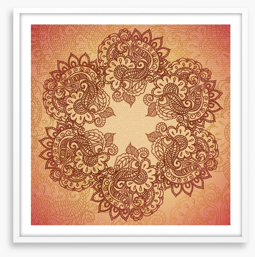 Mehndi mandala