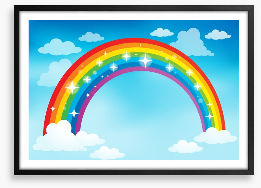 Rainbow sparkle