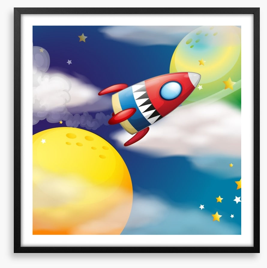 Rocket to the moon